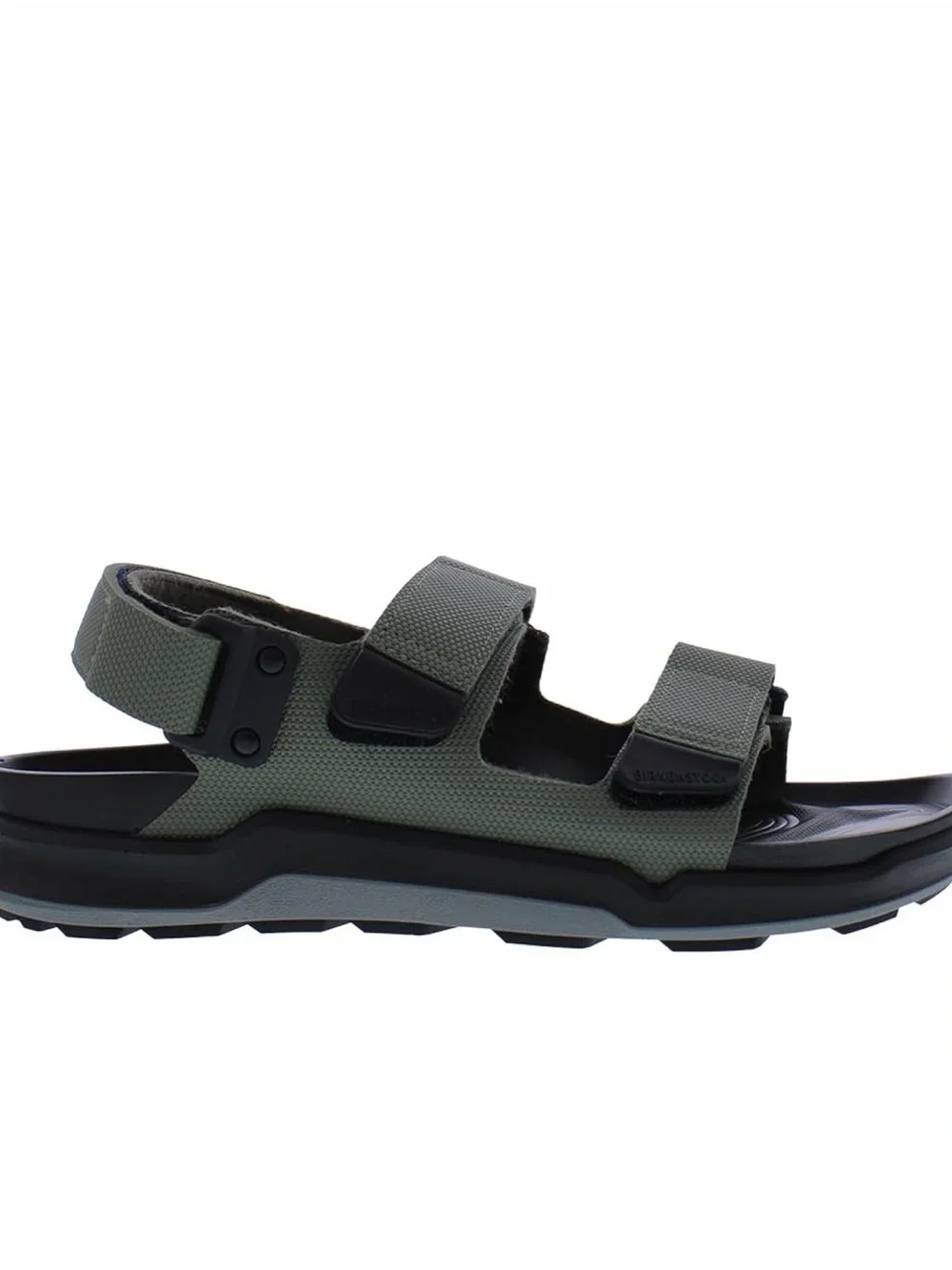 Birkenstock Men's Olive and Black Outdoor Strapped Sandals